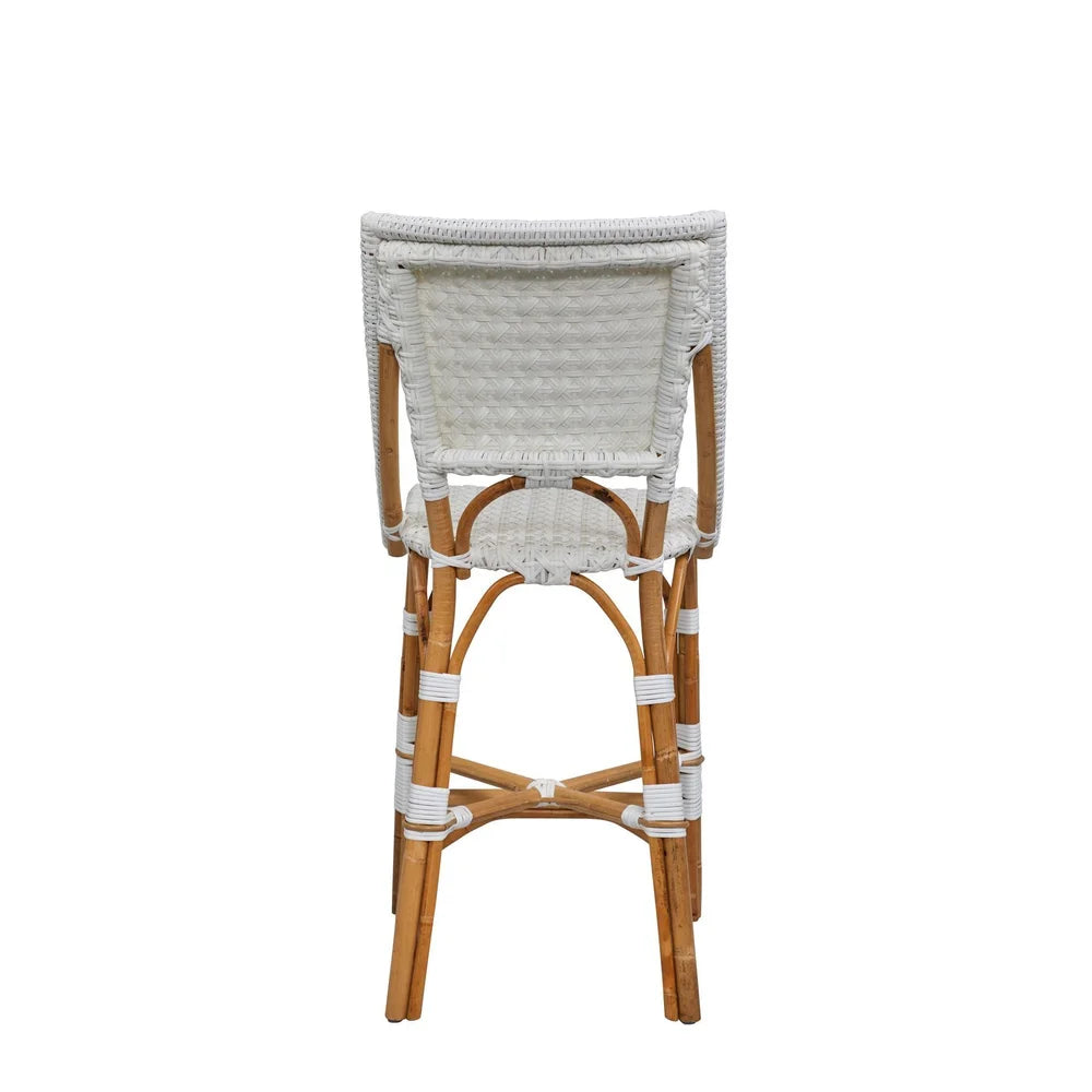 Bistro Counter Chair Frame - Star Pattern Weave