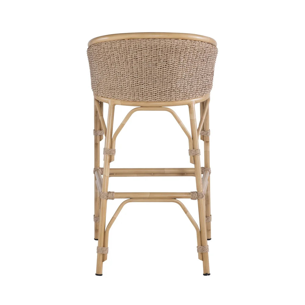 Outdoor Bar Chair (Twisted Hyacinth Weave)