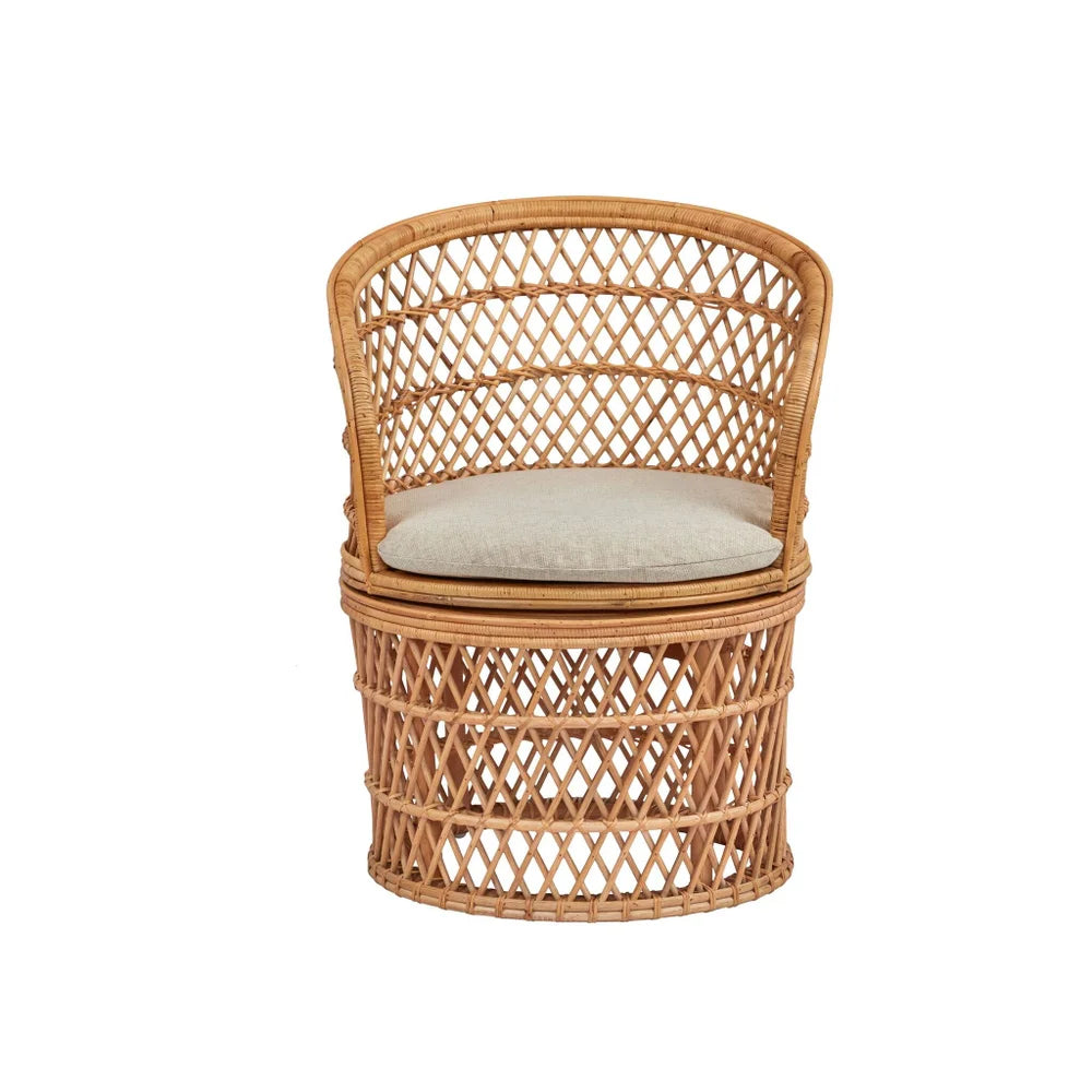 Barrel Swivel Chair