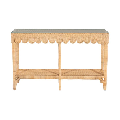 Scalloped Console