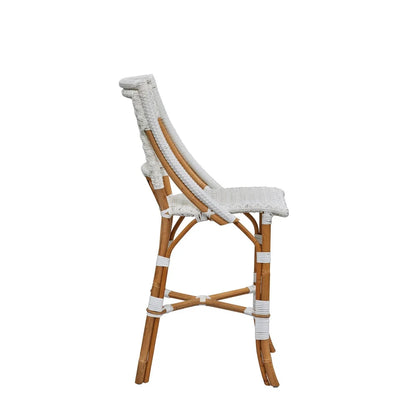 Bistro Counter Chair Frame - Star Pattern Weave