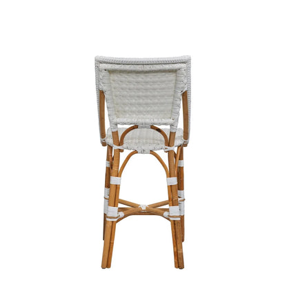 Bistro Counter Chair Frame - Star Pattern Weave