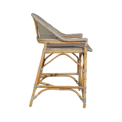 Newport Beach Counter Chair (Fog Gray)