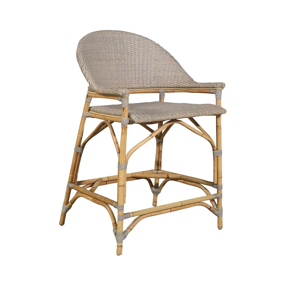 Newport Beach Counter Chair (Fog Gray)