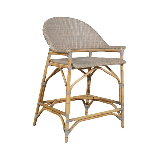 Newport Beach Counter Chair (Fog Gray)